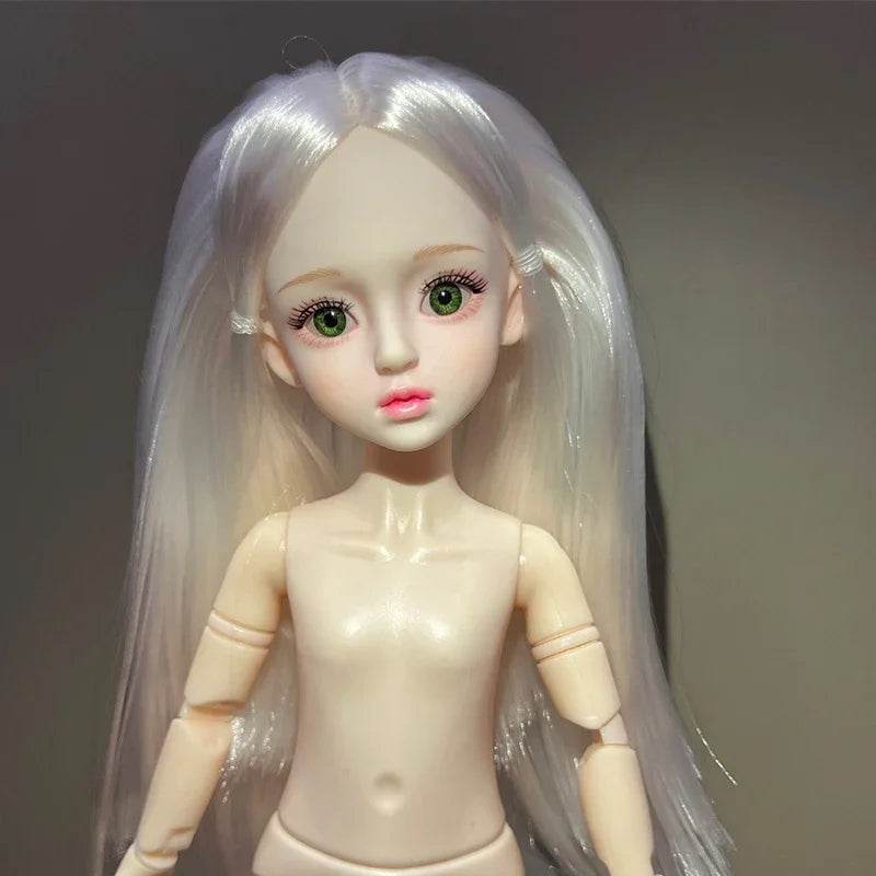 30cm Dolls For Girl Dolls 1/6 Starry Grey Blue Eyes Fashion - ToylandEU