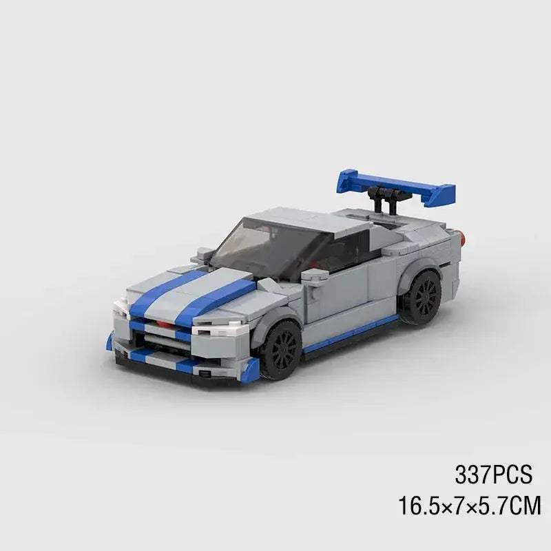 MOC Lego Compatible Car Building Blocks Set Supercar Collection - ToylandEU
