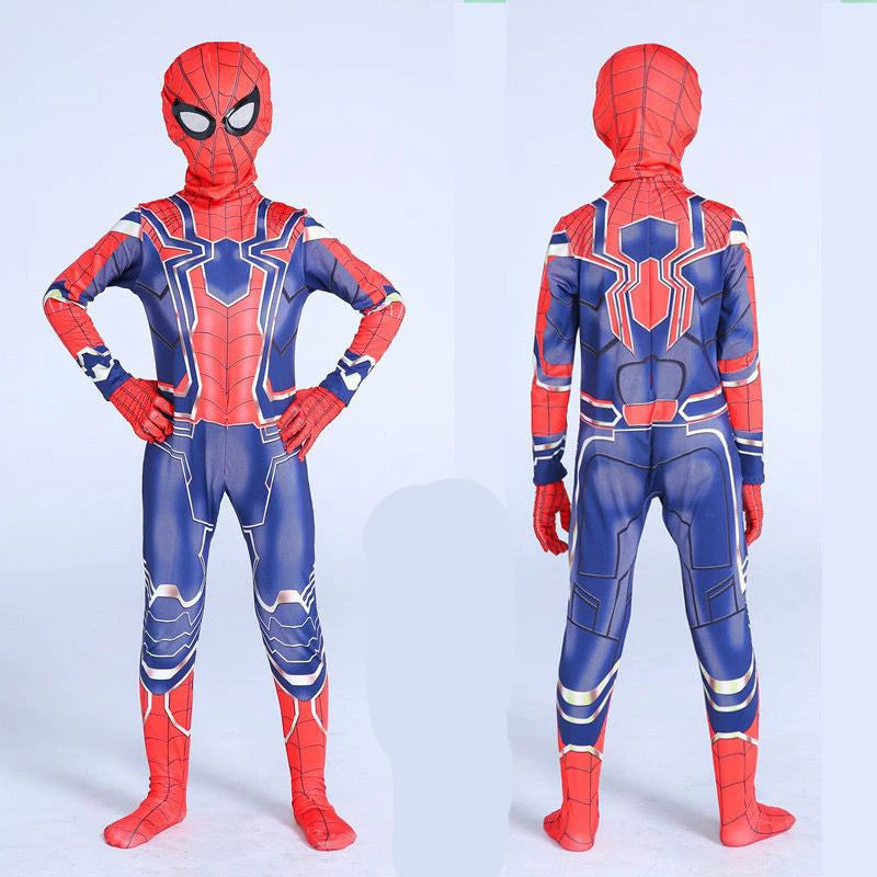 Ultimate Spiderman Cosplay Costume for Kids & Adults - Superhero Fun!