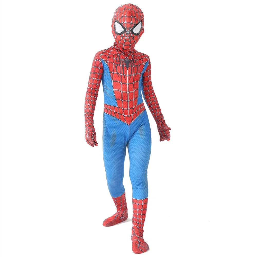 Spiderman Costume | Quick Pull Jumpsuit | Toylandeu™