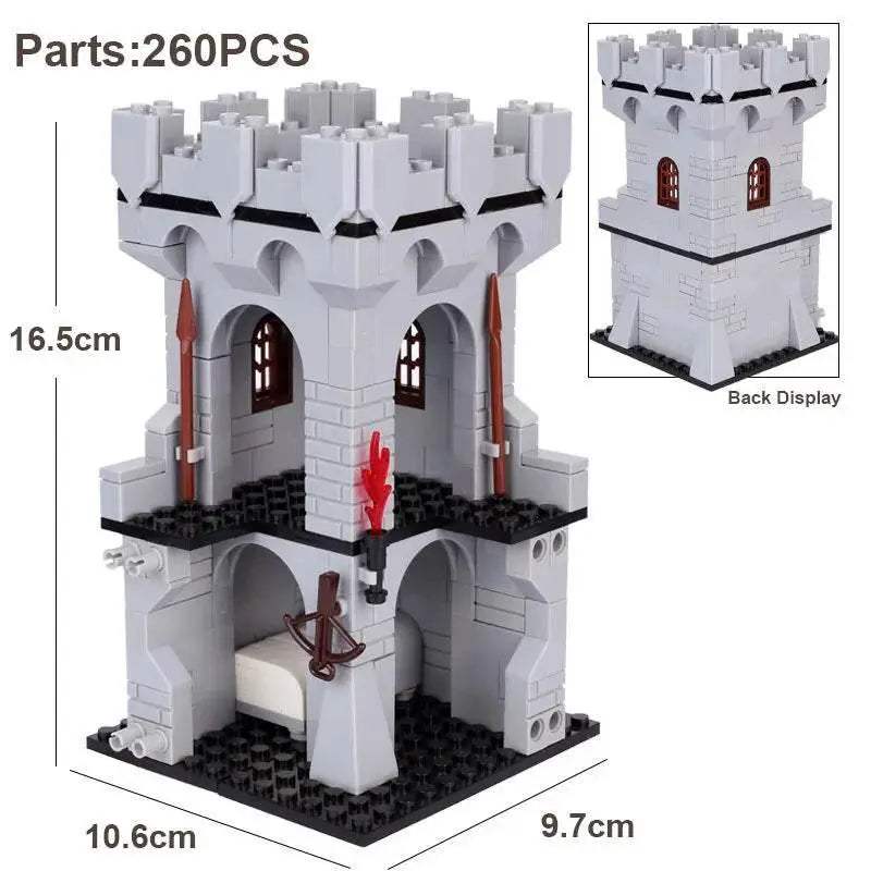 Medieval Castle Siege Weapons Building Blocks Army Knights Toys - ToylandEU