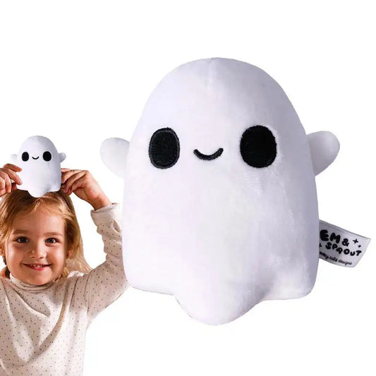 Charming Plush Ghost Toy - Perfect Halloween Gift for Kids & Couples