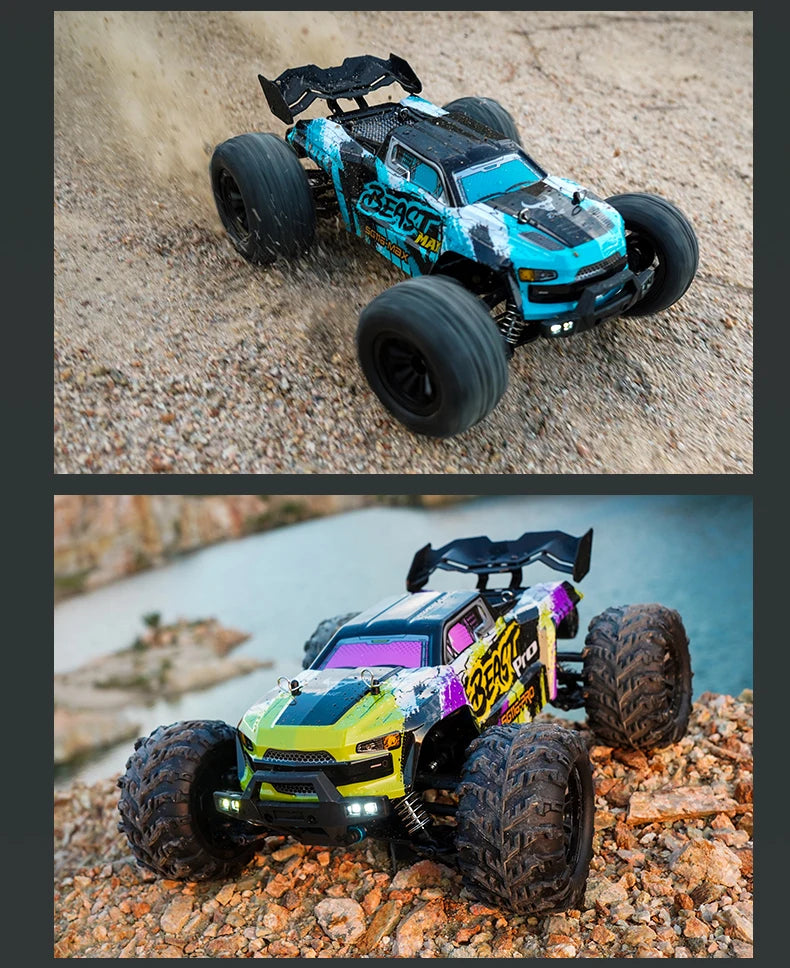 RC SG116 MAX 1:16 High-Speed 4WD RC Drift Racing Monster Truck - 70KM/H Off-Road Remote Control Car for Kids