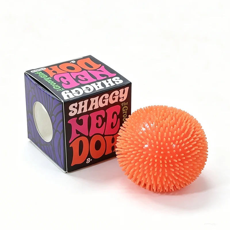 Mini Fuzz Fidget Balls | 3 Pack Multicolor | Anti Stress Sensory | For Teens