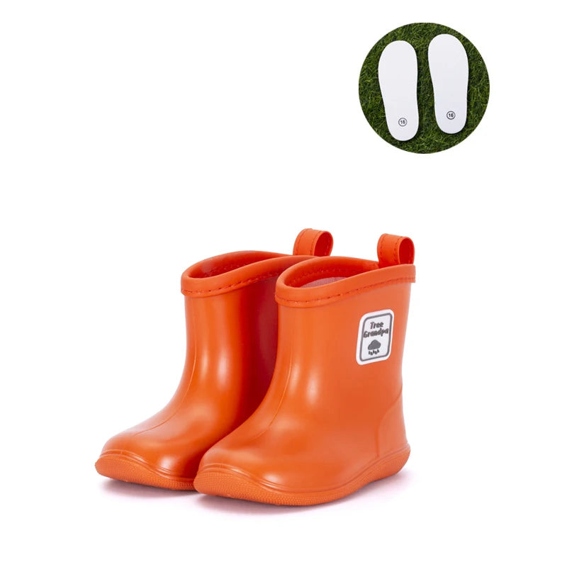 Toddler Rain Boots | Waterproof | Easy On | For Ages 1 To 6