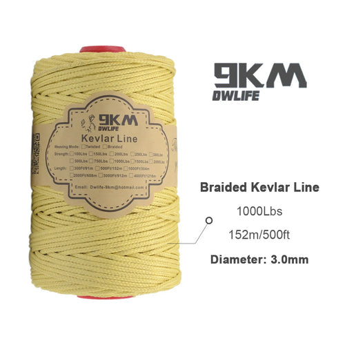 High Strength 100% DuPont Braided Kevlar Line - Versatile Outdoor Utility Rope ToylandEU.com Toyland EU