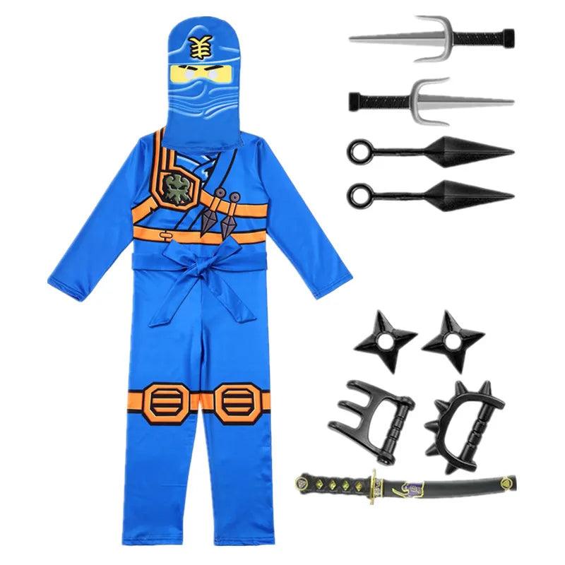Kids Ninja Costume | Polyester Jumpsuit | Toylandeu™