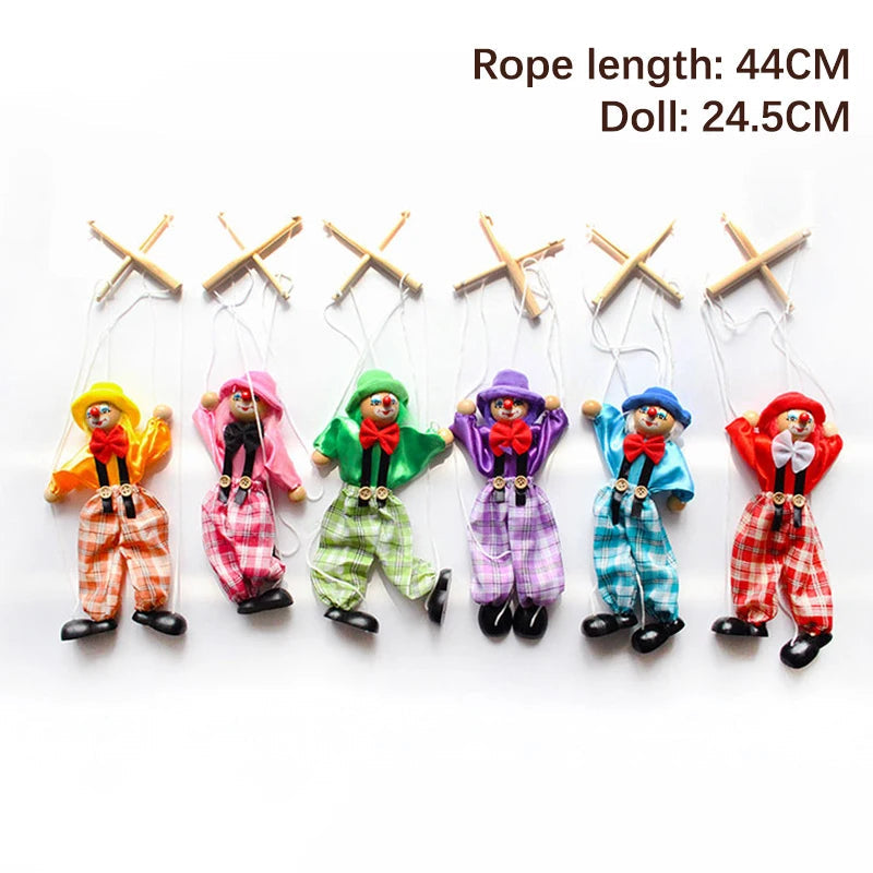 Colorful Wooden DIY Marionette Puppet Toy for Kids - ToylandEU