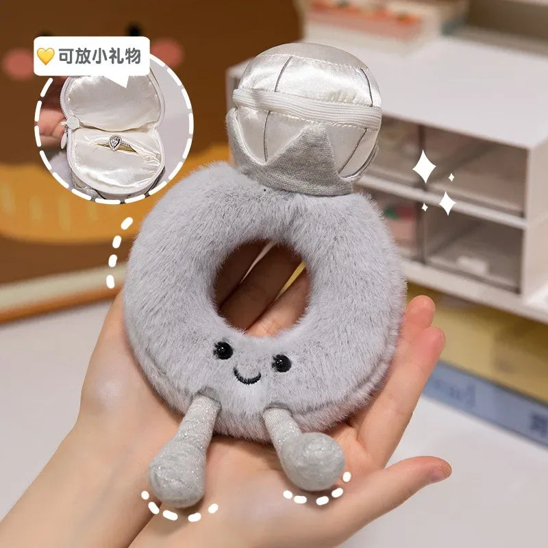 Plush Rose Bouquet Toy Soft Huggable Desk Decor Gift - ToylandEU