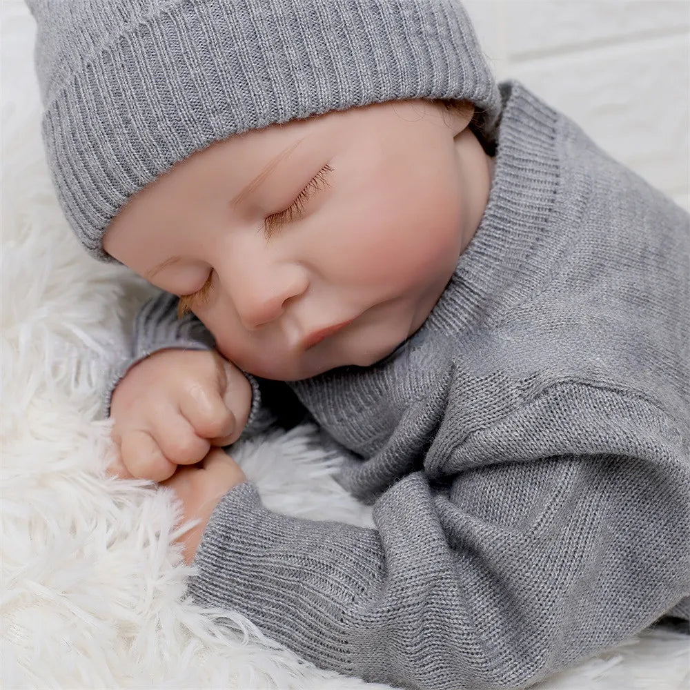 Soft and Realistic Handmade 18 Inch Reborn Toddler Boy Doll - Levi - ToylandEU