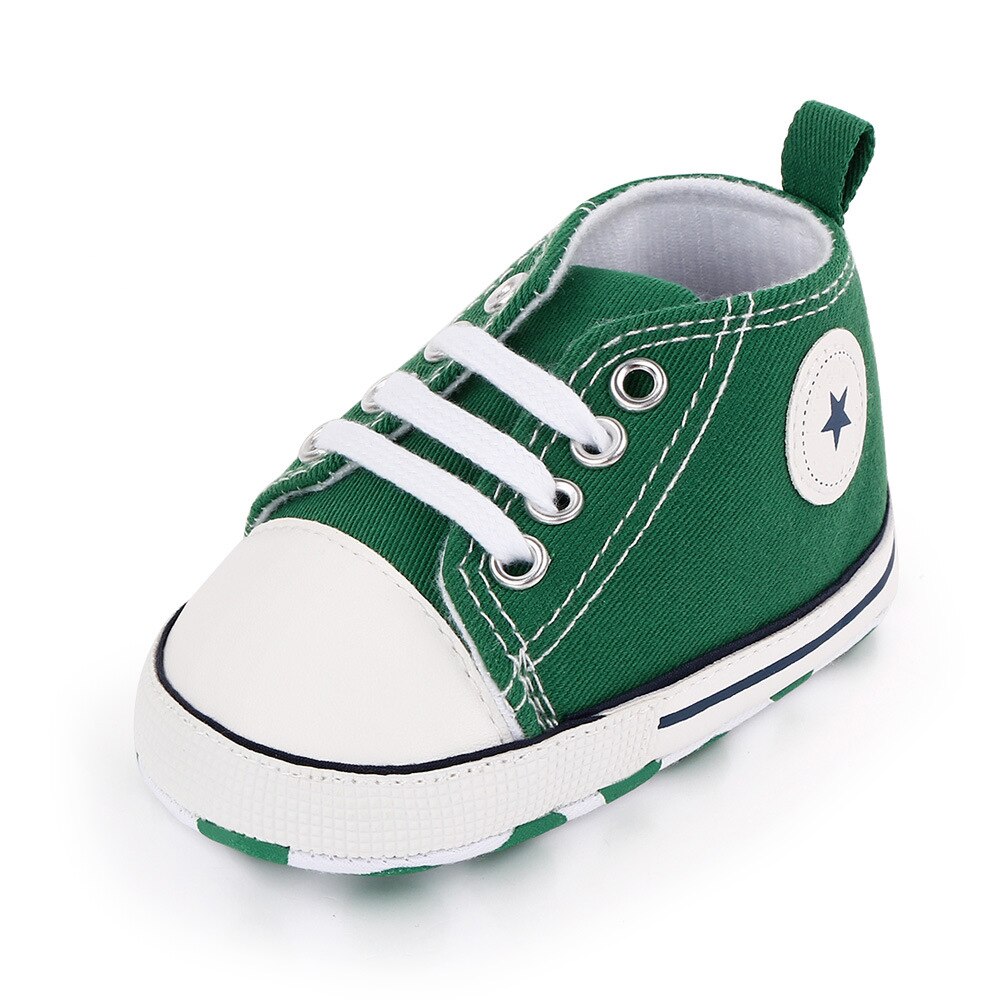 Fashionable Bling Canvas Shoes for Baby Girls - Soft Sole Toddler Sneakers Toyland EU