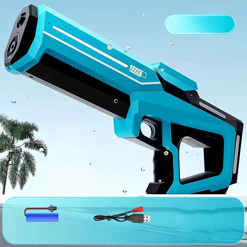Electric Water Gun | 8m Range | Lithium Battery | Adult