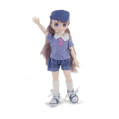 Customizable 30cm Anime Eye BJD Doll with Movable Joints and Full Set ToylandEU.com Toyland EU