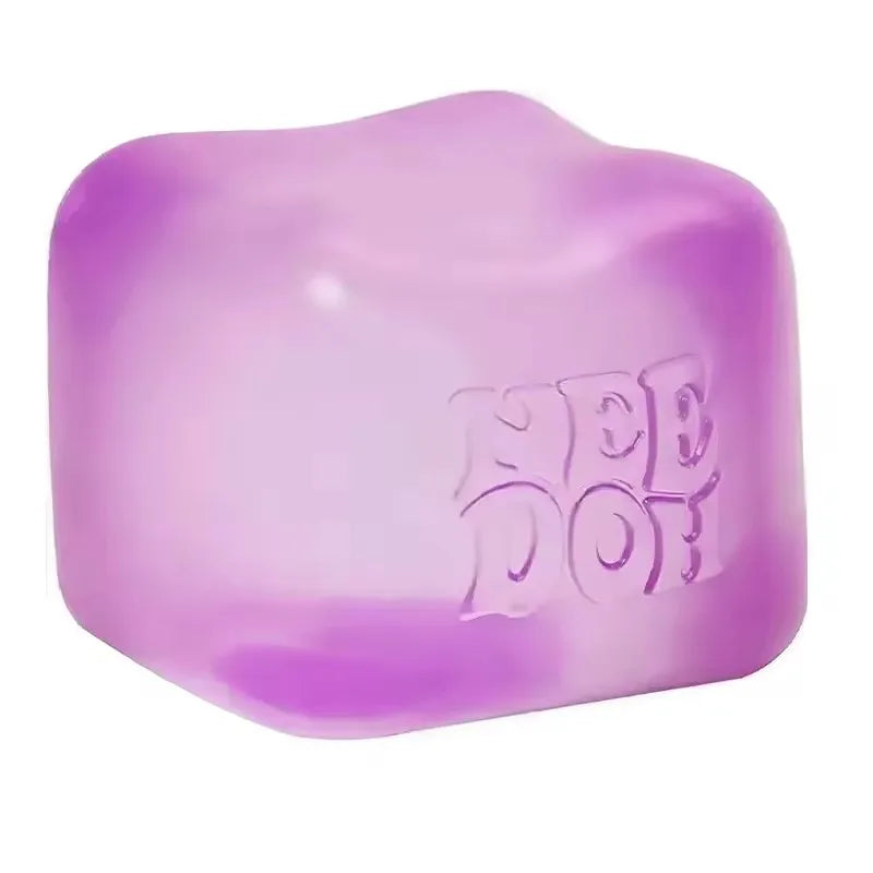 Sensory Fidget Toy | Jellyfish and Cube | Soft Jelly Squeeze | For Teens