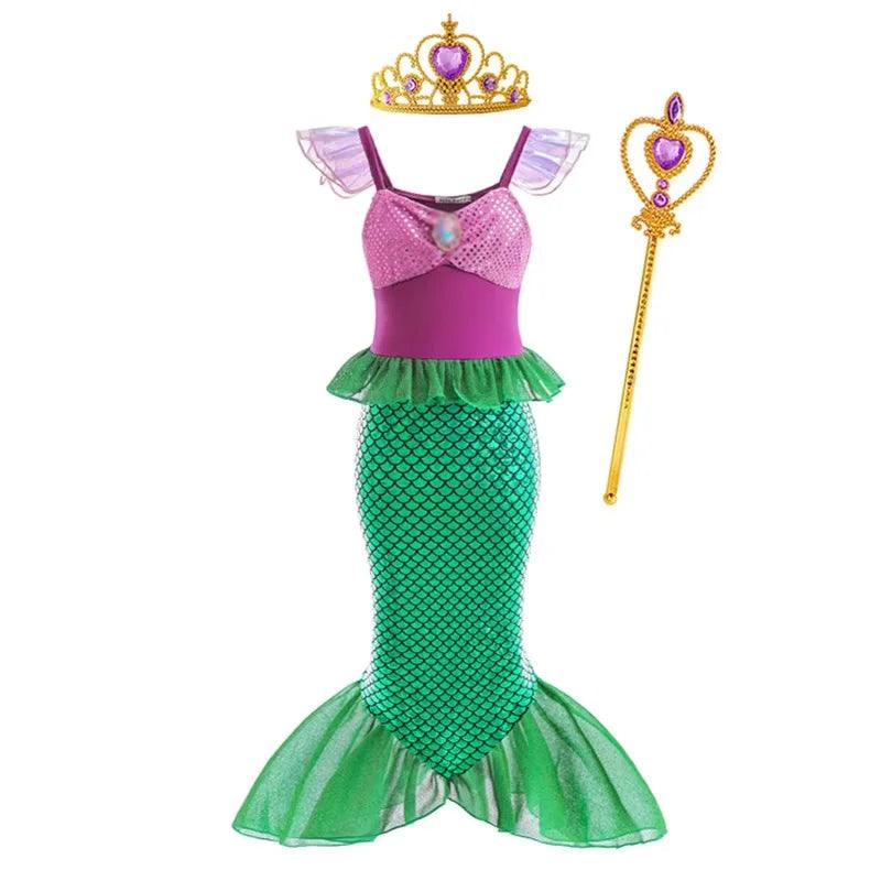 Ariel Princess Dress | Size 4-6 | Toylandeu™