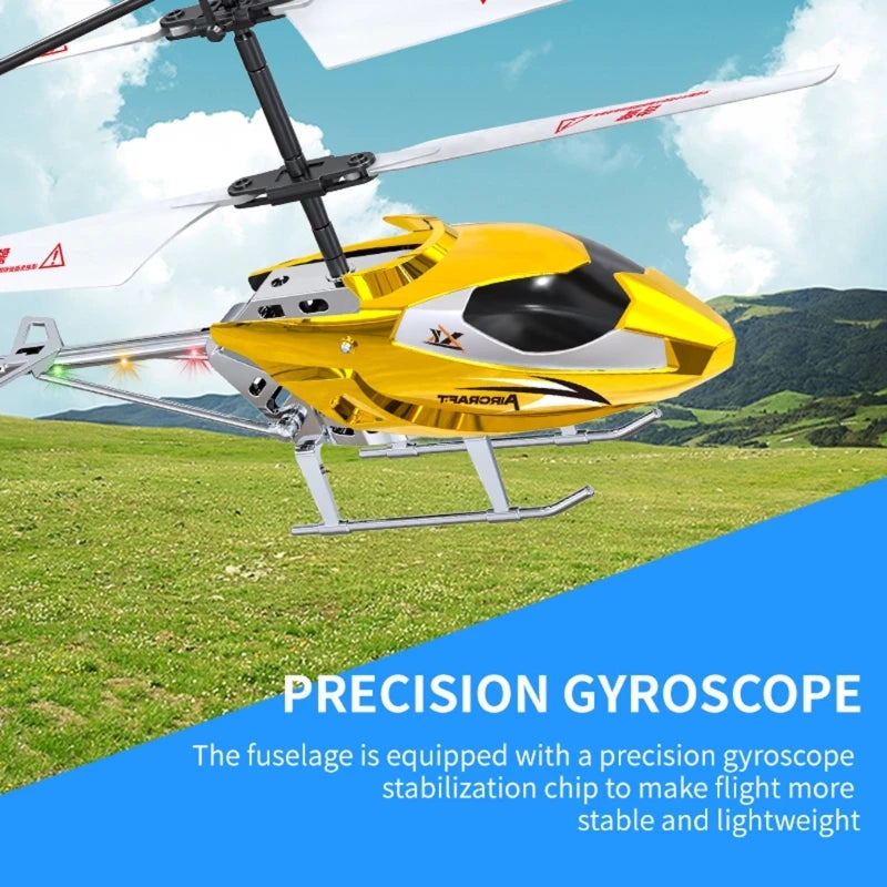 2.5CH RC Helicopter Remote Control Kids Toy Airplane Resistant Toyland EU