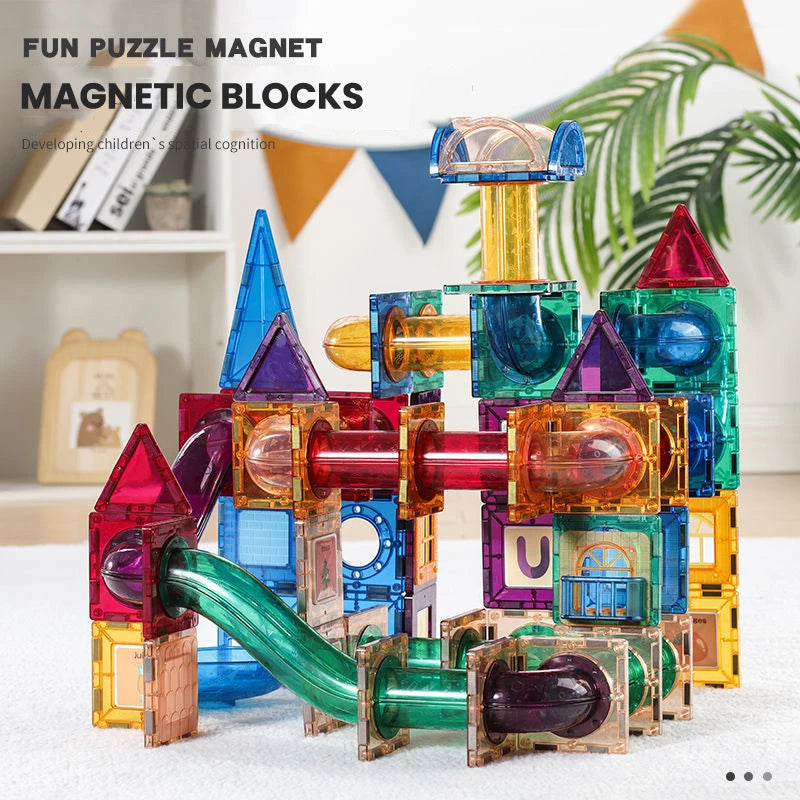 Magnetic Maze Ball Building Blocks - ToylandEU