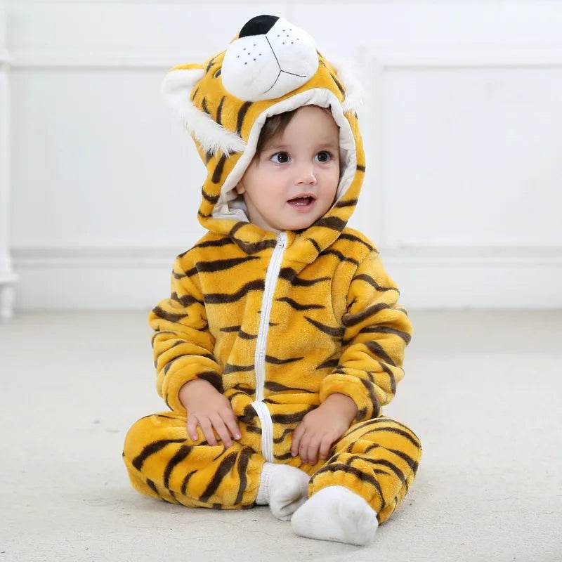 Cozy Kigurumi Pajamas For Toddlers Unisex Animal Cosplay - ToylandEU