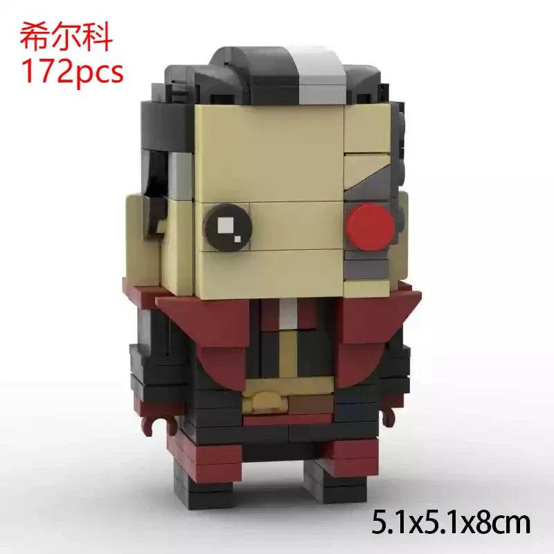 Battle Of Two Cities Moc Brickheadz Jinx Vi Ekko Toy Set - ToylandEU