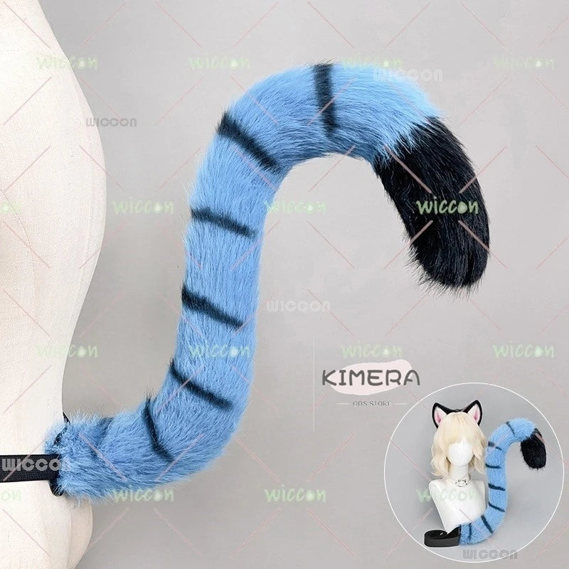 KPOP Tiger Costume | Derpy Tiger Plush | Soft Polyester Knit | Adult Costume
