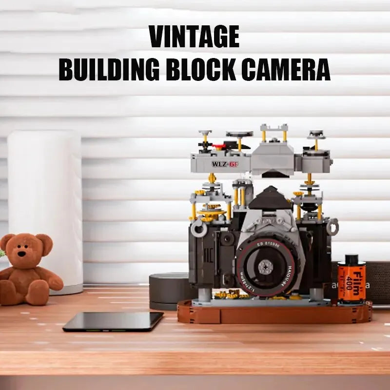 Retro Camera Assembled Building Blocks Toy with 1030PCS - ToylandEU