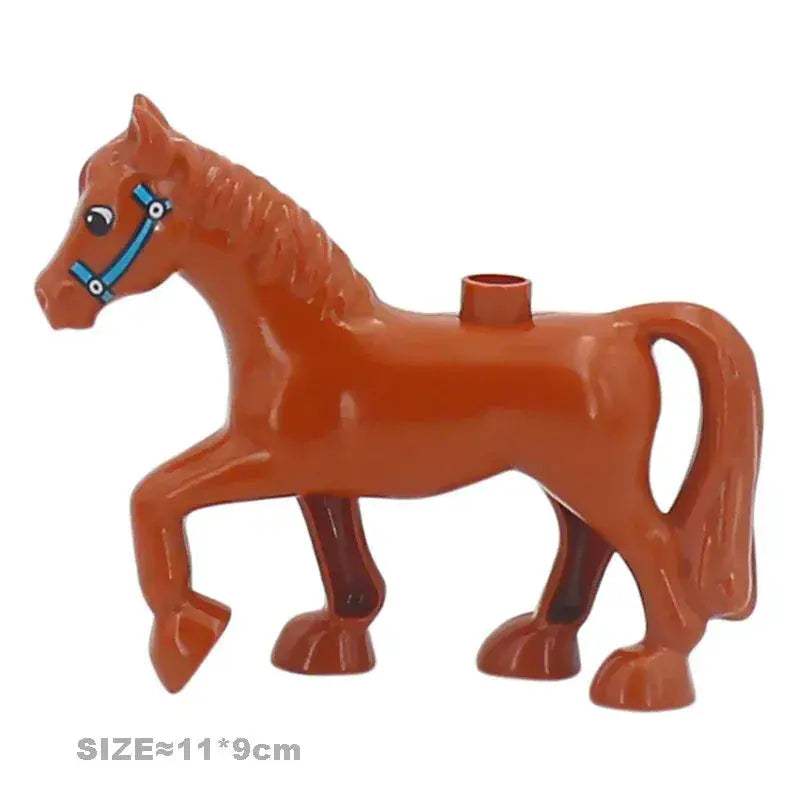 Duplo Compatible Farm Animals Building Blocks Educational Toy - ToylandEU