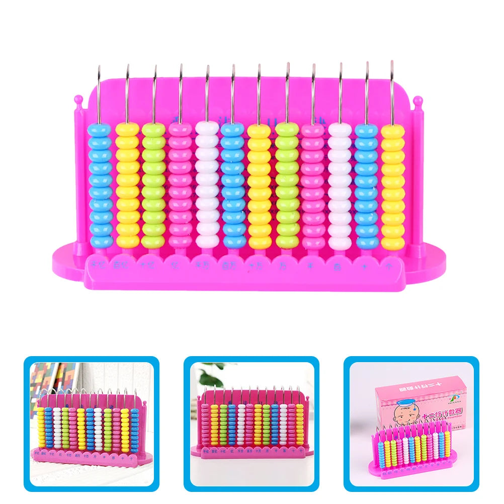 Abacus 12 Rods Counting Abacuses Kids 12-row Toy Bead Arithmetic - ToylandEU