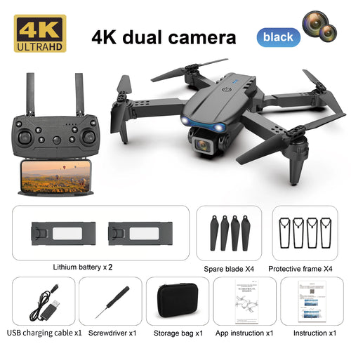 E99 K3 Drone With Camera Quadcopter Fpv Profesional Rc Plane Remote ToylandEU.com Toyland EU