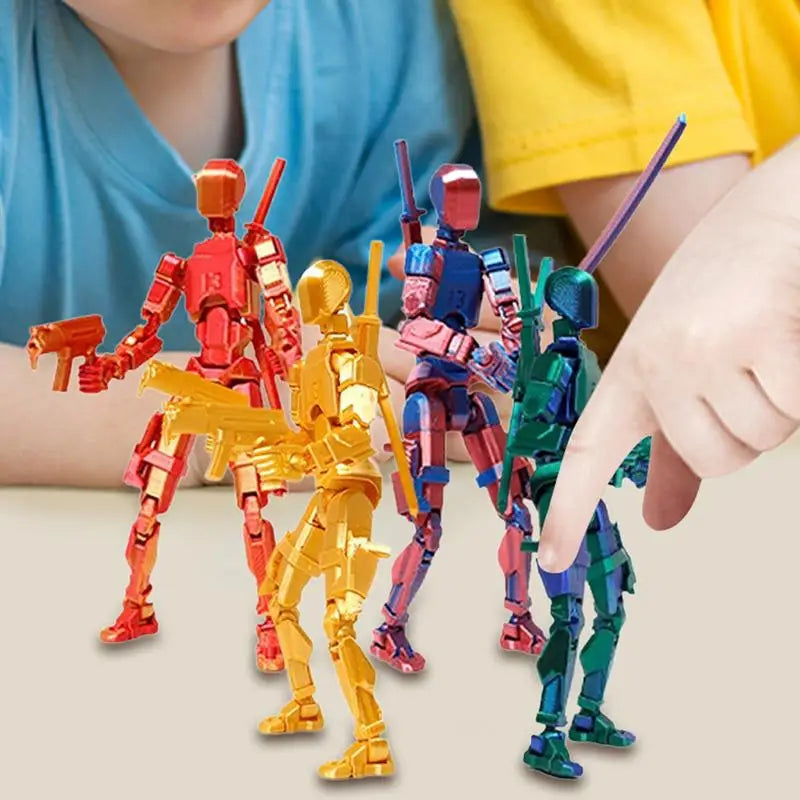 2024 13-Inch 3D Printed Action Figure - Creative Play for All Ages