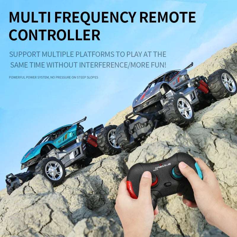 1/12 Scale RC Off Road SUV Rock Crawler Climbing Remote Control Car - ToylandEU