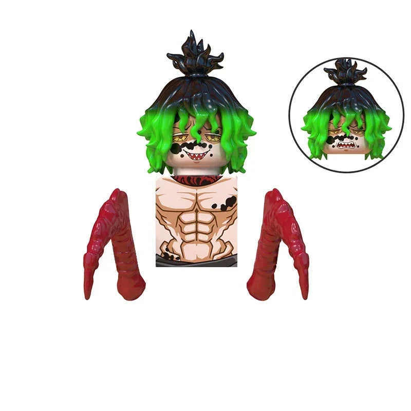 Anime Action Figures Building Blocks Set With Special Effects