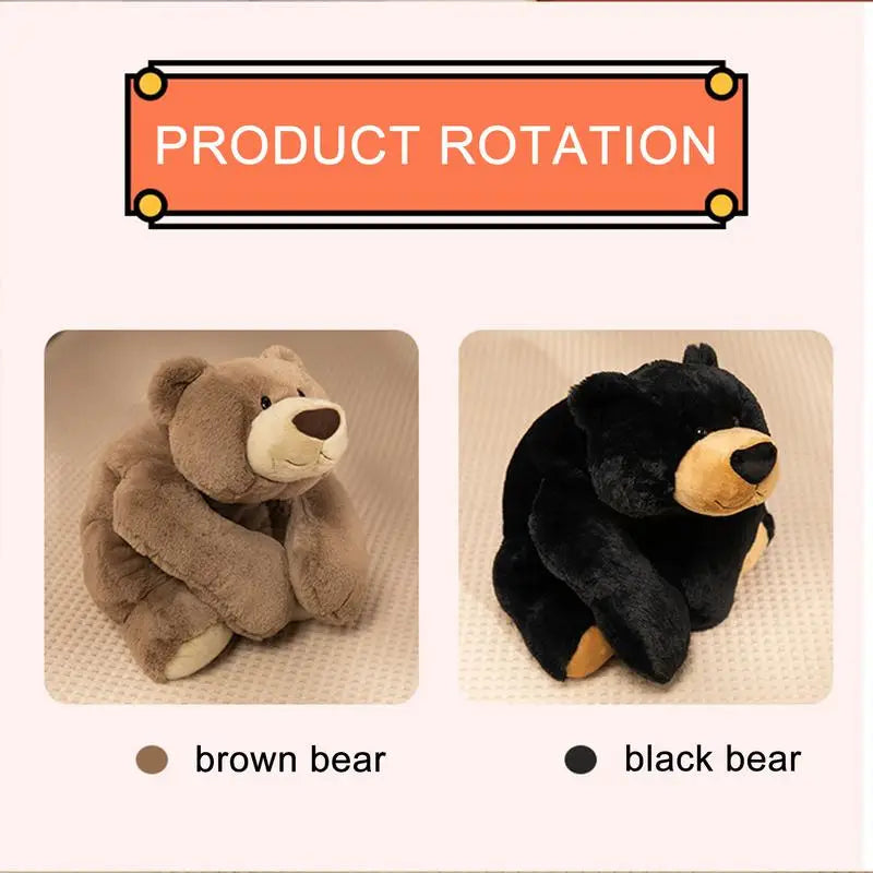 Calming Weighted Plush Bear - Comforting Stuffed Animal for Kids