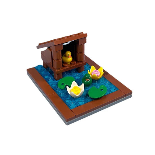 Compatible With Lego MOC Small Particle Building Block Farm Ranch ToylandEU.com Toyland EU