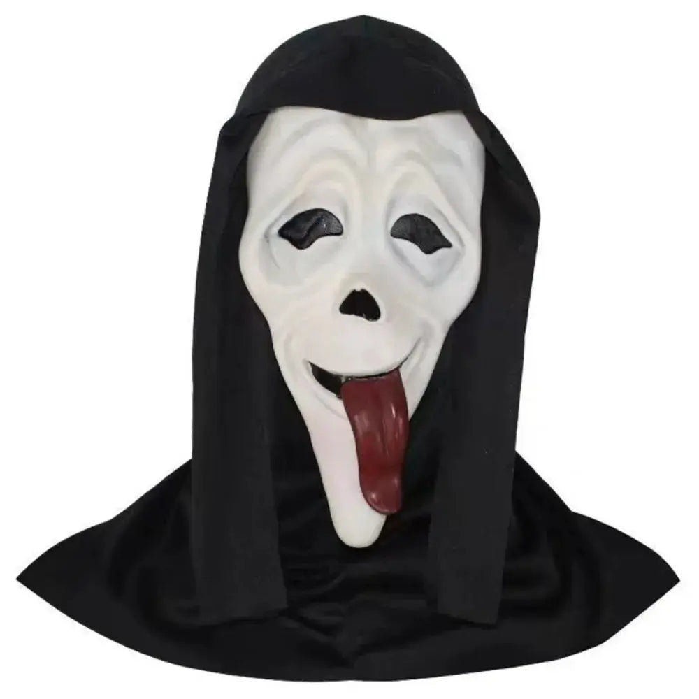 Halloween Cosplay Screaming Horror Props Mask, Breathable Skeleton Mask Horror Party Halloween Role-Playing Props - ToylandEU