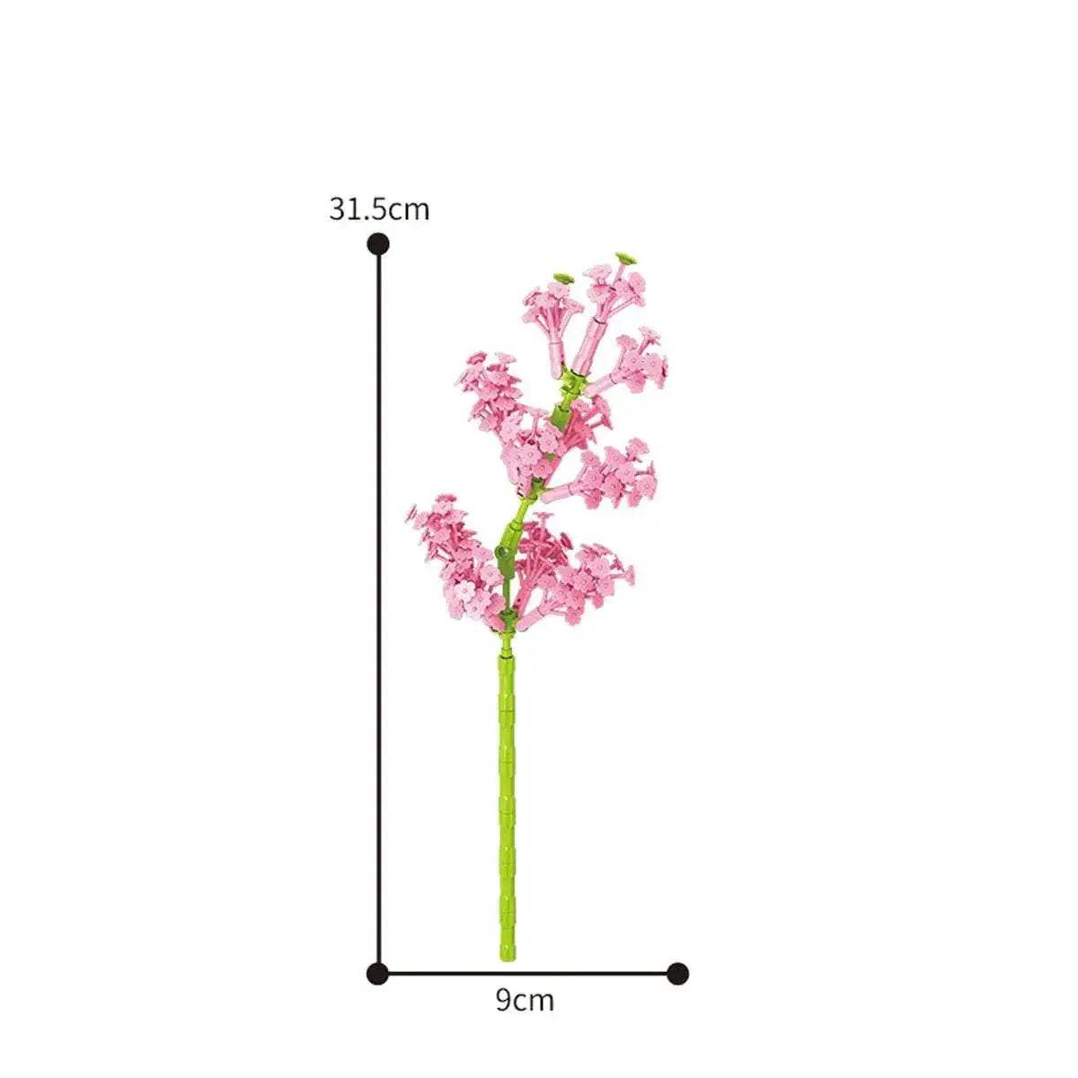 Eternal Block Flower Assembly Bouquet Desktop Decoration Toy - ToylandEU