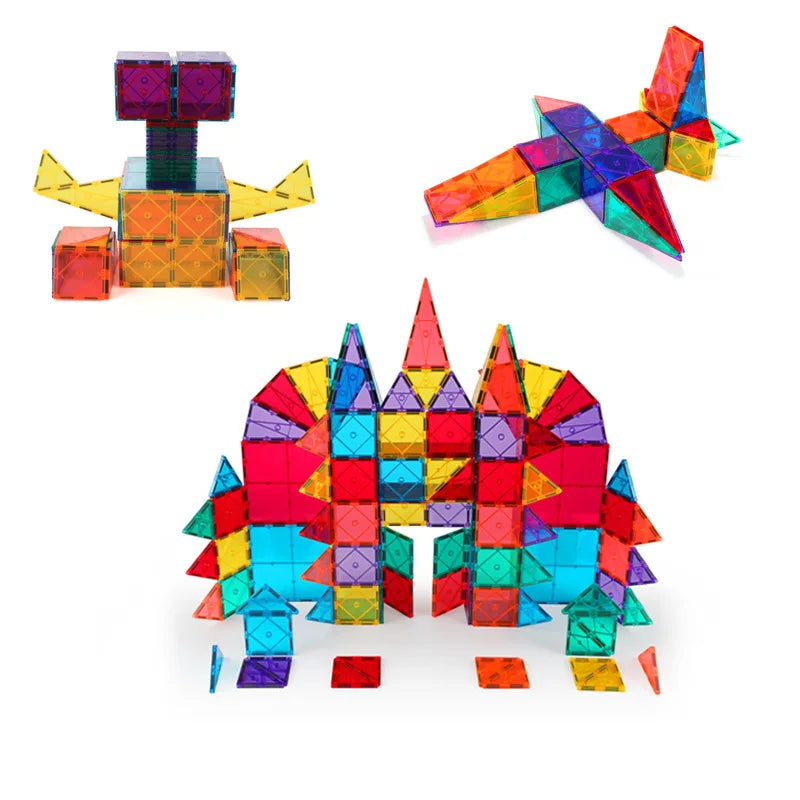 Magnetic Building Blocks Toy | DIY Construction | Educational Magnets