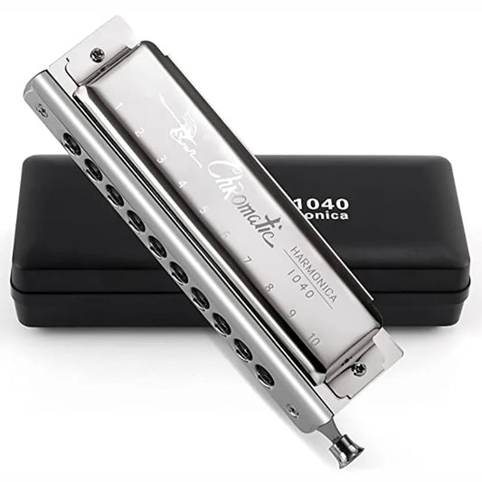 SWAN 1040 Professional Chromatic Harmonica in C - ToylandEU