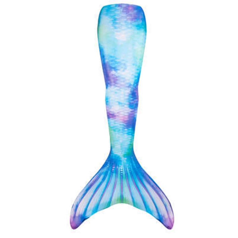 Mermaid Tail Swimsuit For Girls With Bright Glitter Fins