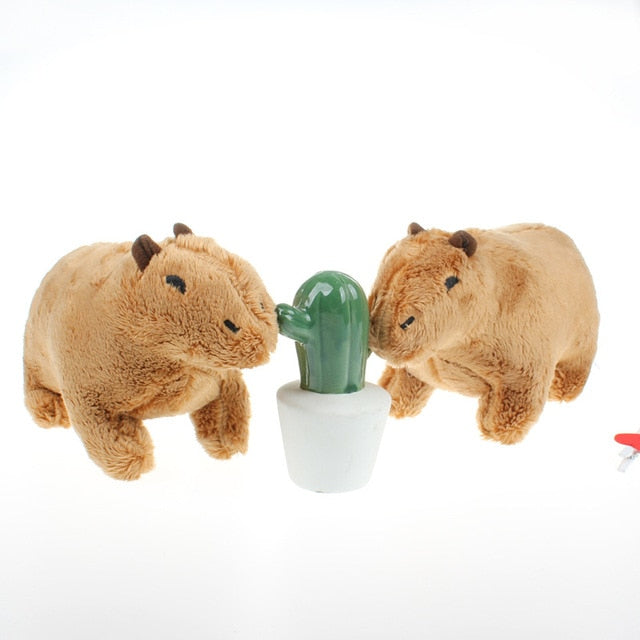 18cm Capybara Plush Toy - Soft Stuffed Animal for Kids Birthday Gift and Home Room Decor Toyland EU Toyland EU