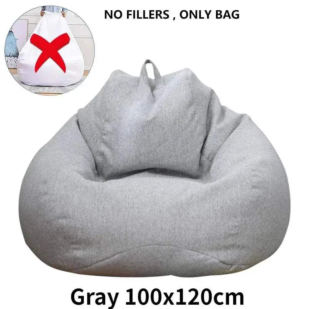 Lazy Sofa Cover Comfortable Large Bean Bag Cover for Home - ToylandEU