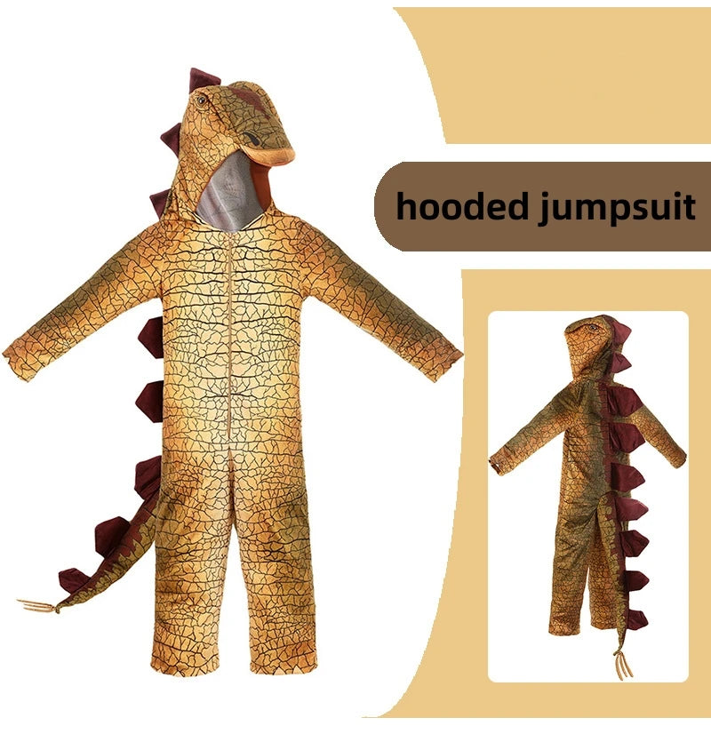 Dino Delight Kids Costume - Perfect for Halloween & Creative Play!