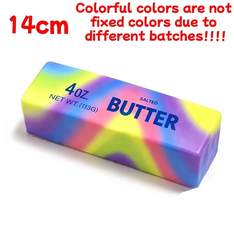 Squishy Butter Fidget Toy | Slow Rebound Texture | Sticky Surface | For Adults