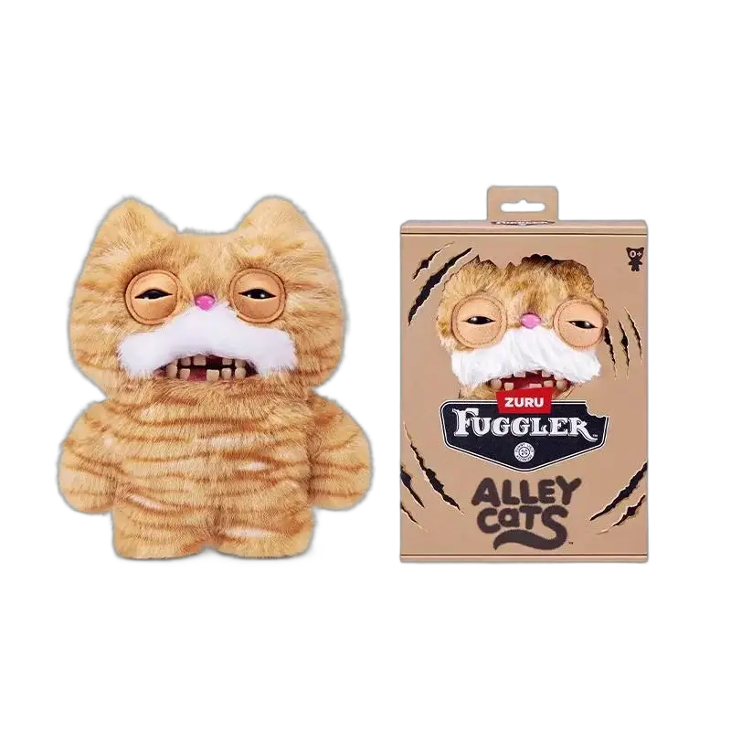 Original Fuggler Funny Ugly Teeth Monster Plush Toy Fugg Old Fogies Alley Cats Care Bears Powerpuff Girls Stuffed Plushies Dolls - ToylandEU