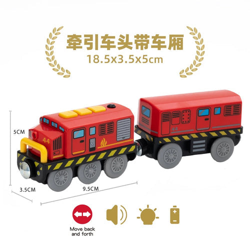 Children's Battery Operated Electric Train Set with Diecast Magnetic Locomotive ToylandEU.com Toyland EU