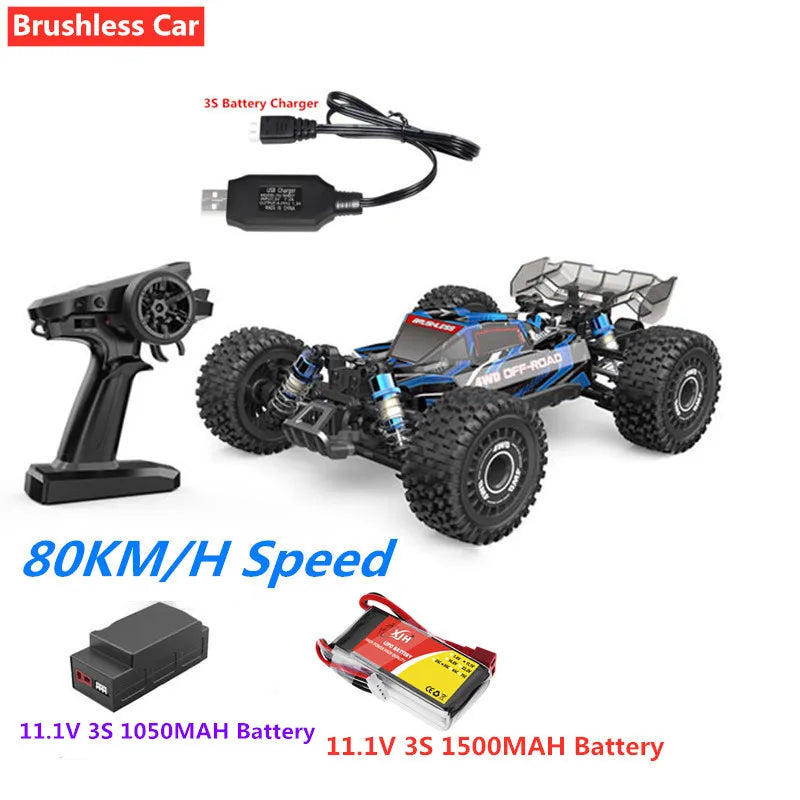 Brushless RC Car 1:16 Scale Off Road 80kmh Racing Edition