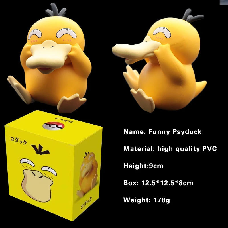 Mini Squirtle Pokemon Duck Pet - 10cm Cute and Funny Koda Version
