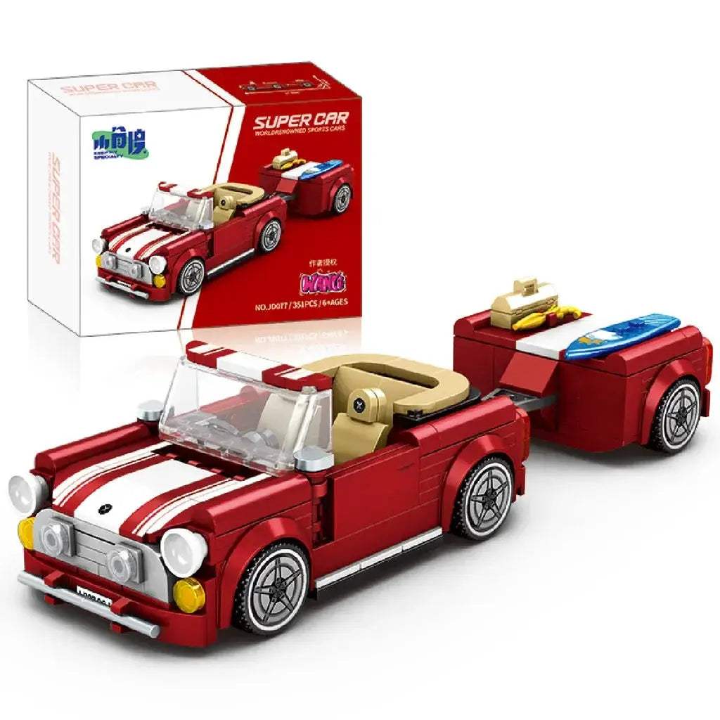 11 Types Speed Champions Car Hypercar Building Blocks MOC Construction Bricks Famous Sport Vehicle Toys Gift For Children Kids - ToylandEU