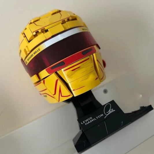 Building Blocks Set | Hamilton Helmet | Toylandeu™