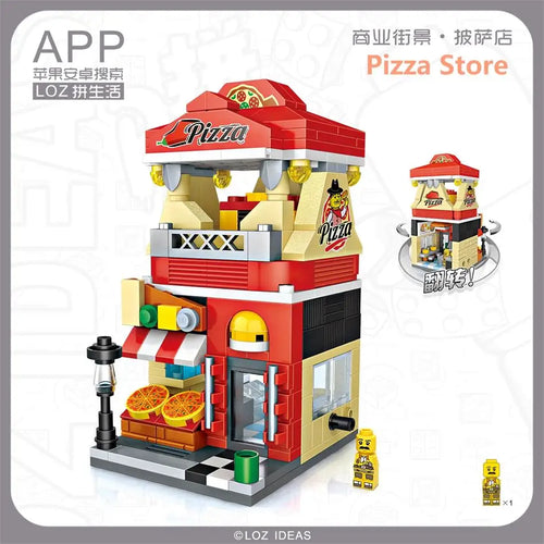 Cute Mini Street Store Building Blocks Toy for Children ToylandEU.com Toyland EU