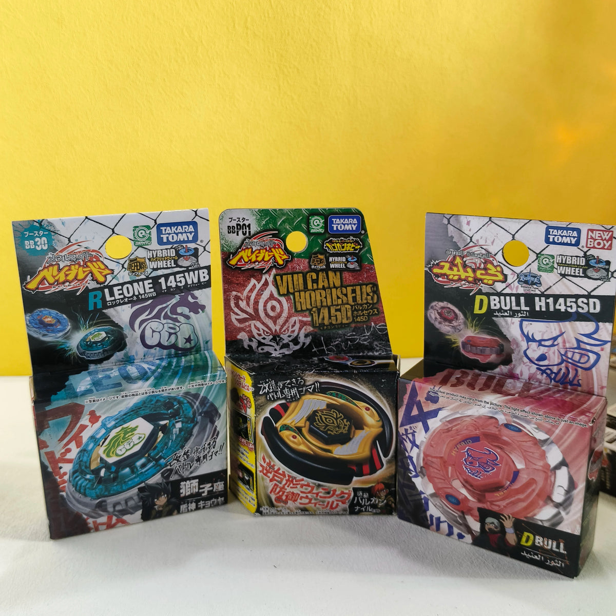 Takara Tomy Metal Beyblade | Rock Leone BB-30 | 145W Wheel Set | Adults